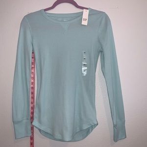 New GAP thermal mint shirt